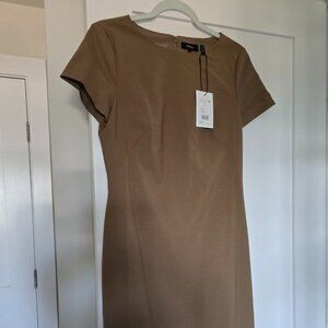 Theory Sevona Truffle Dress size 8 New with Tags